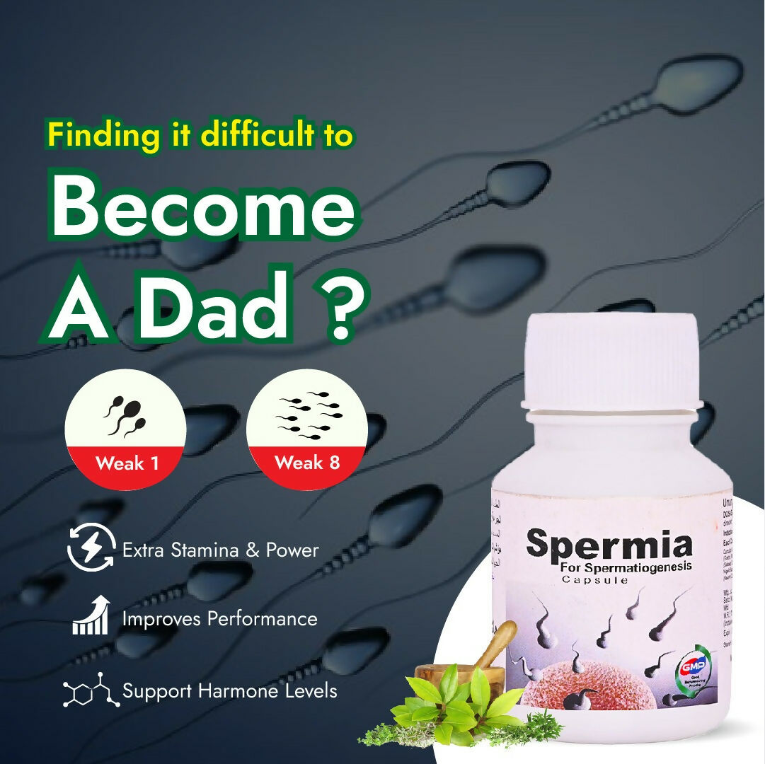 Hashmi Spermia Capsules – May Support Energy Levels, Vitality, and Physical Strength in Men - Distacart