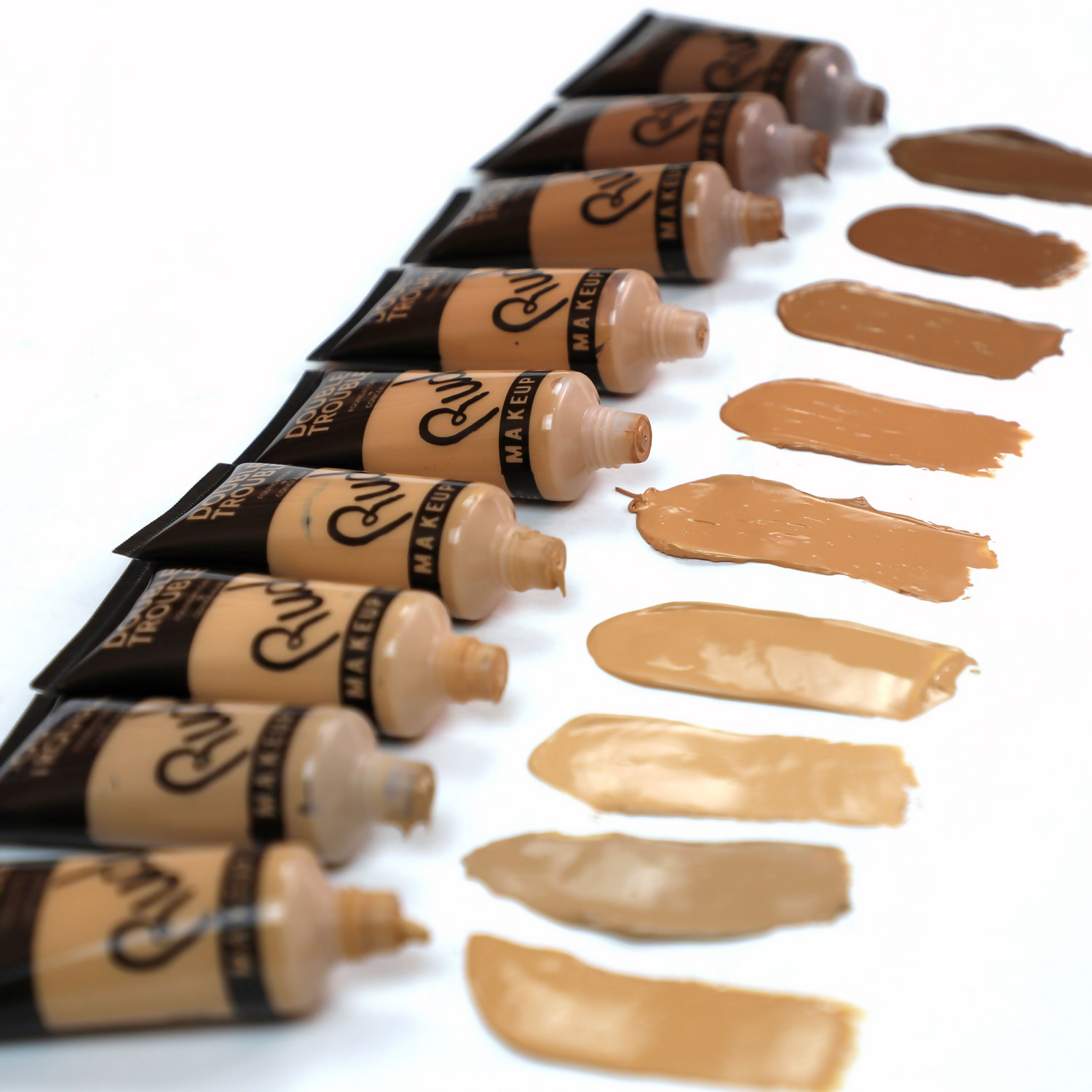 Rude Cosmetics Double Trouble Foundation + Concealer - Cotton 02 - Distacart