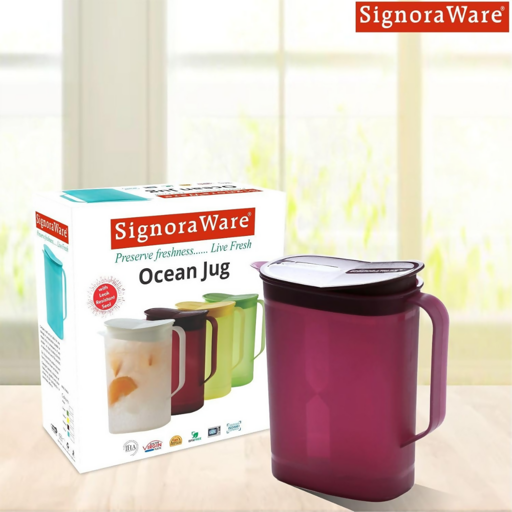 Signoraware Ocean BPA free plastic Water Storage Jug - Dista
