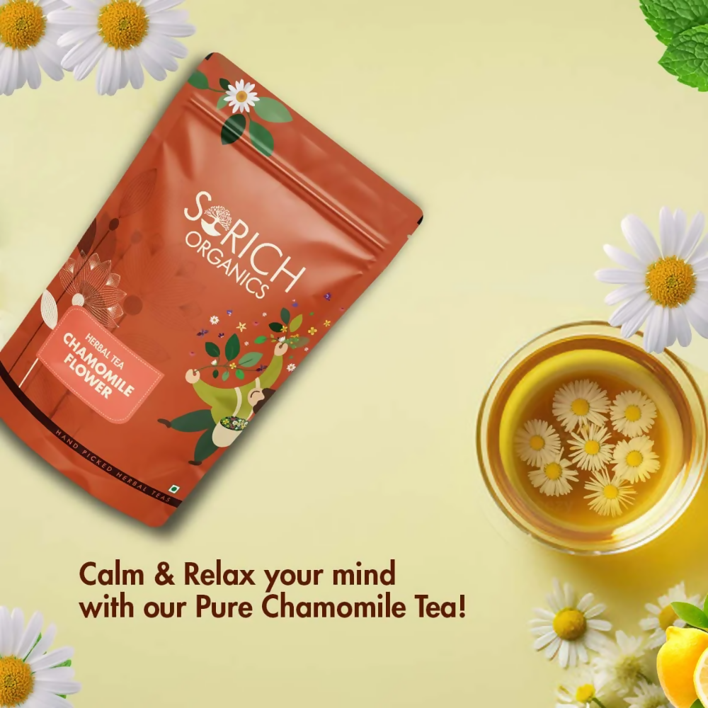 Sorich Organics Chamomile Flower Herbal Tea