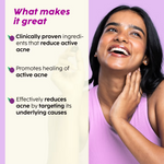 Thumbnail for PLIX The Plant Fix Jamun Active Acne Regime - Cleanser, Acne Mark Serum, Moisturizer & Body Wash For Women & Men - Distacart