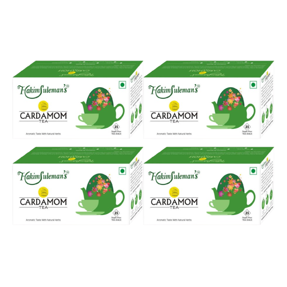 Hakim Suleman's Cardamom Tea Bags - Distacart