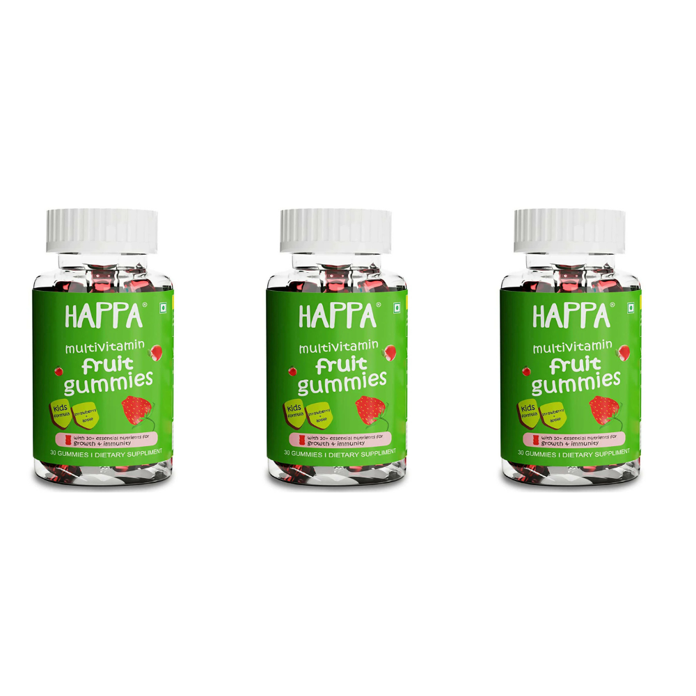 Happa Multivitamin Fruit Gummies For Kids - Distacart