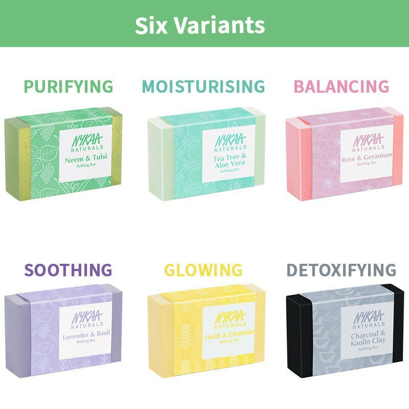 Nykaa Naturals Neem & Tulsi Purifying Bathing Soap - Distacart