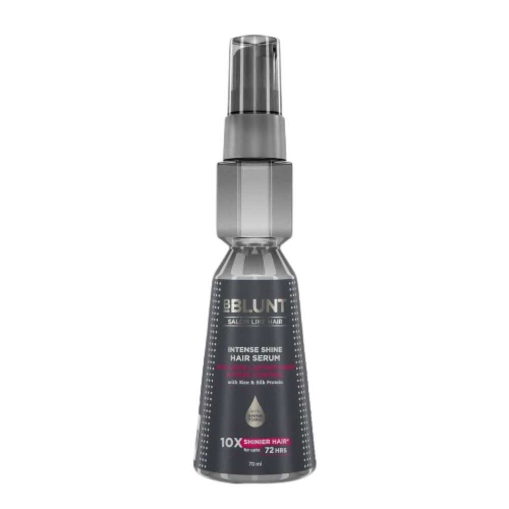 BBlunt Intense Shine Hair Serum With Rice & Silk Protein For Shinier Hair - Distacart