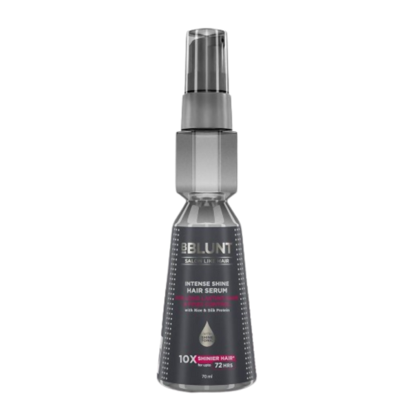 BBlunt Intense Shine Hair Serum With Rice & Silk Protein For Shinier Hair - Distacart