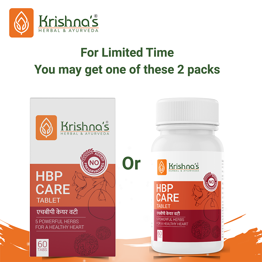 Krishna'S Herbal & Ayurveda Hbp Care Tablets