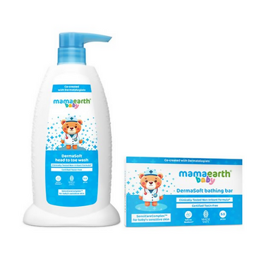 Mamaearth Baby DermaSoft Cleanse & Care - Distacart