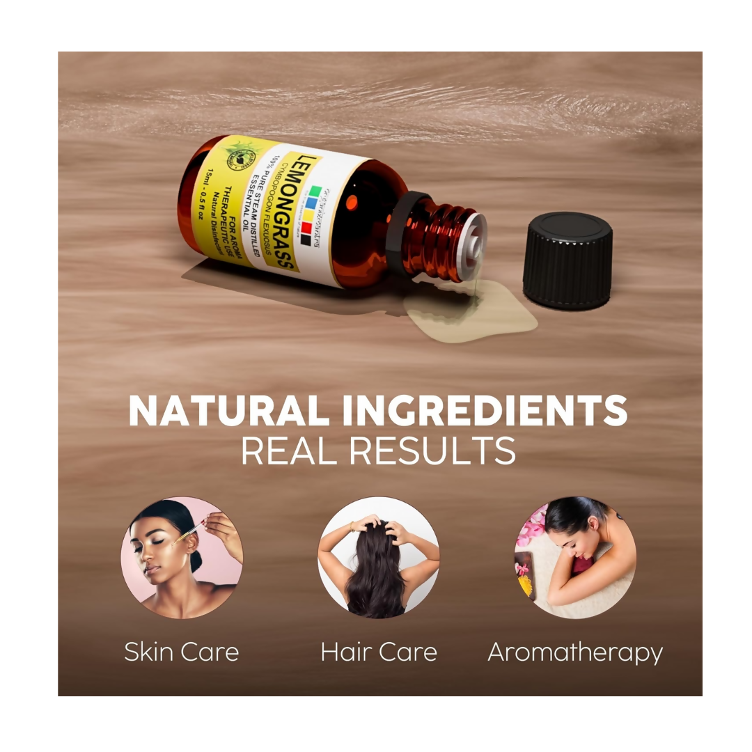 Organix Mantra Lemongrass Essential Oil for Skin - Distacart