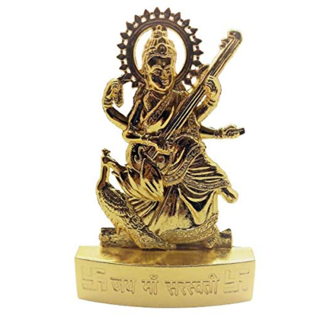 Rudram Handicrafted Maa Saraswati Vidya Devi Idol - Distacart