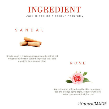Khadi Natural Sandalwood & Rose Face Pack - Distacart