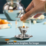 Thumbnail for My Borosil Akhand Nickel Diya, Small