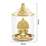 Thumbnail for My Borosil Shree Ganapti Diya Brass, Large