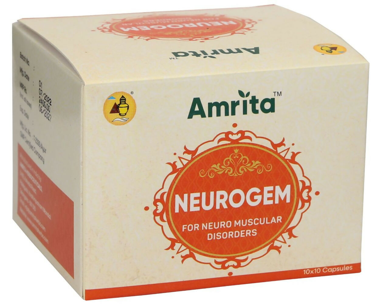 Amrita Neurogem Capsules - Distacart
