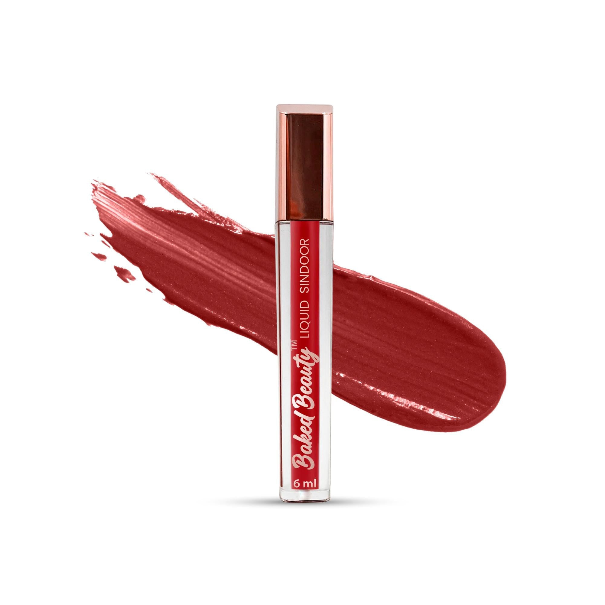 Baked Beauty Liquid Sindoor - Red - Distacart