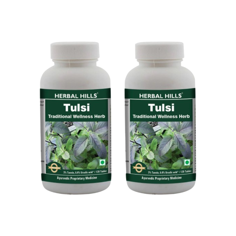 Herbal Hills Tulsi Traditional Wellness Herb Tablets - Distacart