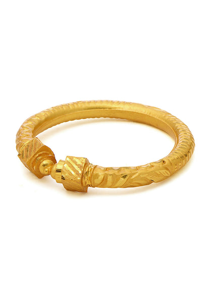 Ruby Raang Golden Bangle - Distacart