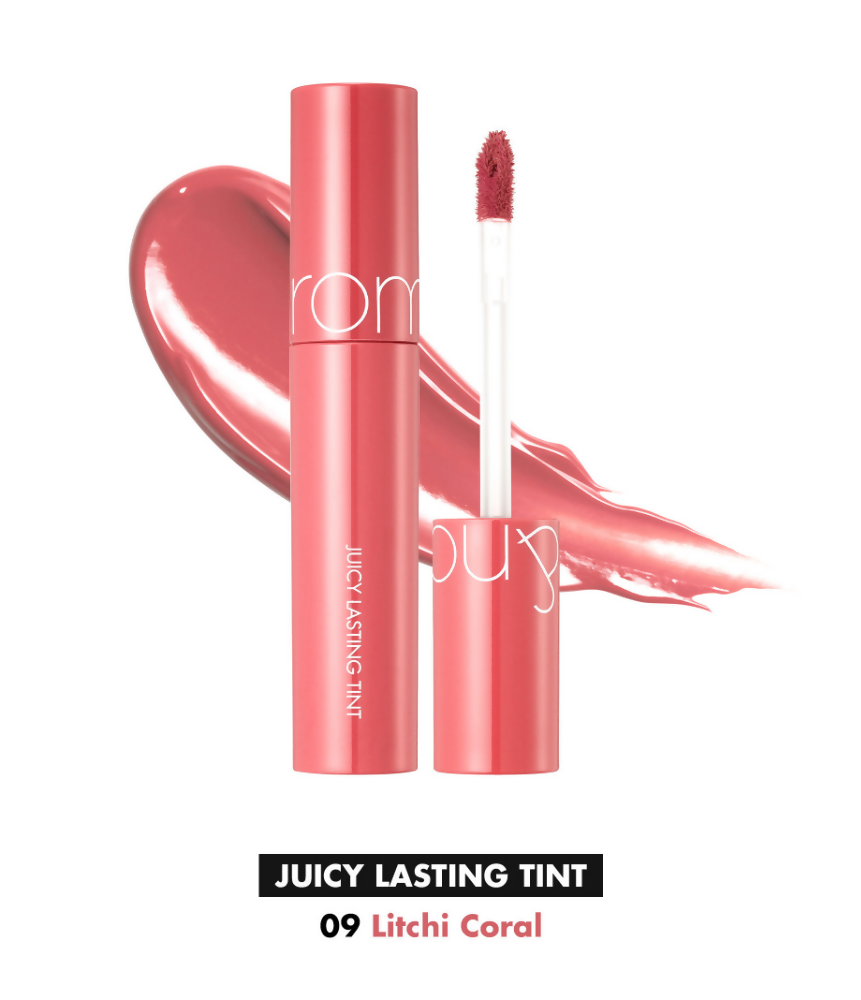 Rom&nd Juicy Lasting Tint - 09 Litchi Coral - Distacart