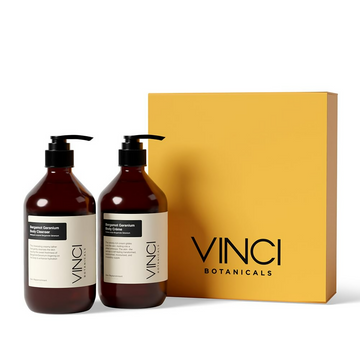Vinci Botanicals Bergamot Geranium Luxury Bath & Body Kit Set - Distacart