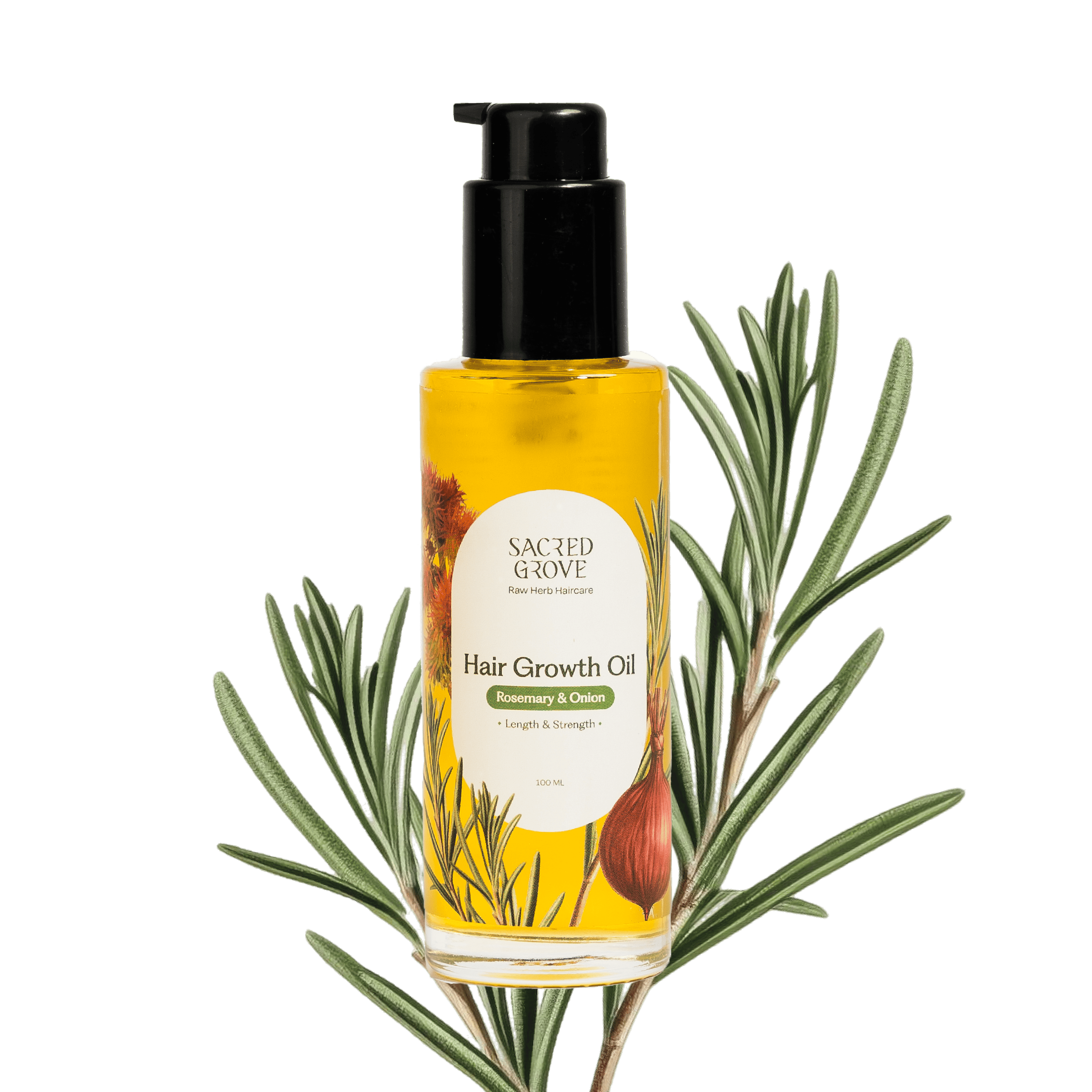 Sacred Grove Rosemary Leaves & Onion Hair Growth Oil