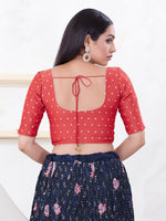 Thumbnail for Joban Fashion Pink Tissue Elbow Sleeveless Front Open Blouse