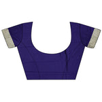 Thumbnail for Joban Fashion Purple Banarasi Soft Lichi Silk Paisley Saree