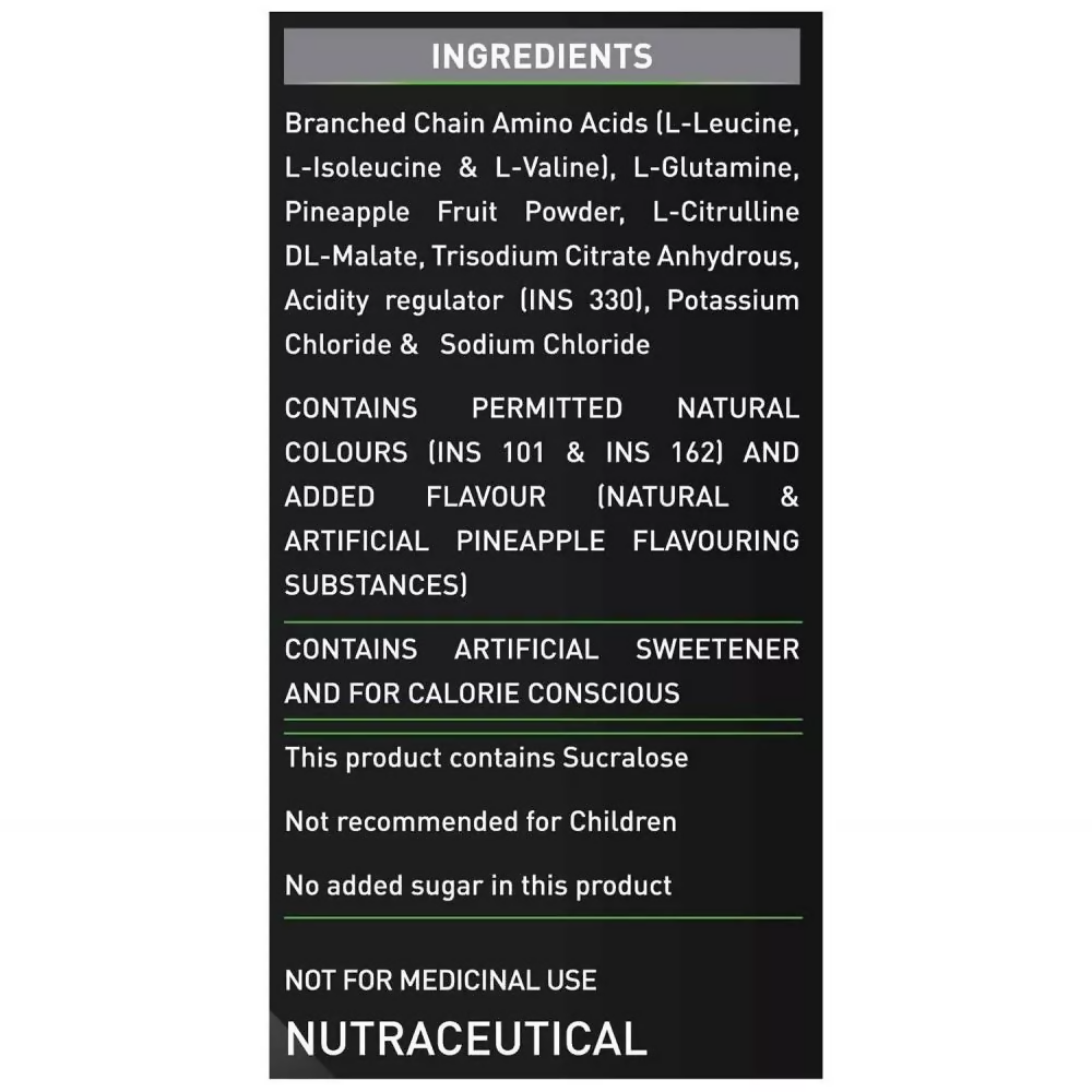 MuscleBlaze BCAA Pro Pineapple