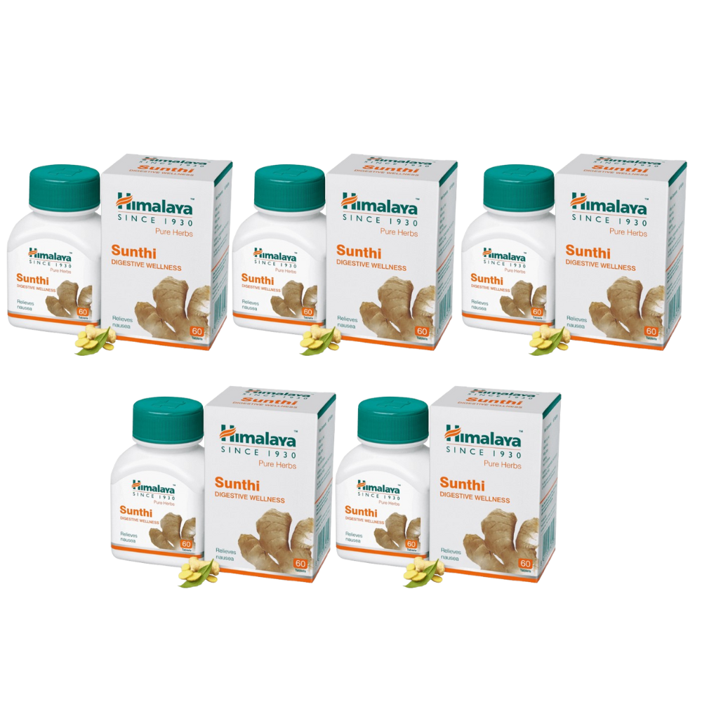 Himalaya Herbals Sunthi Digestive Wellness Tabs - Distacart