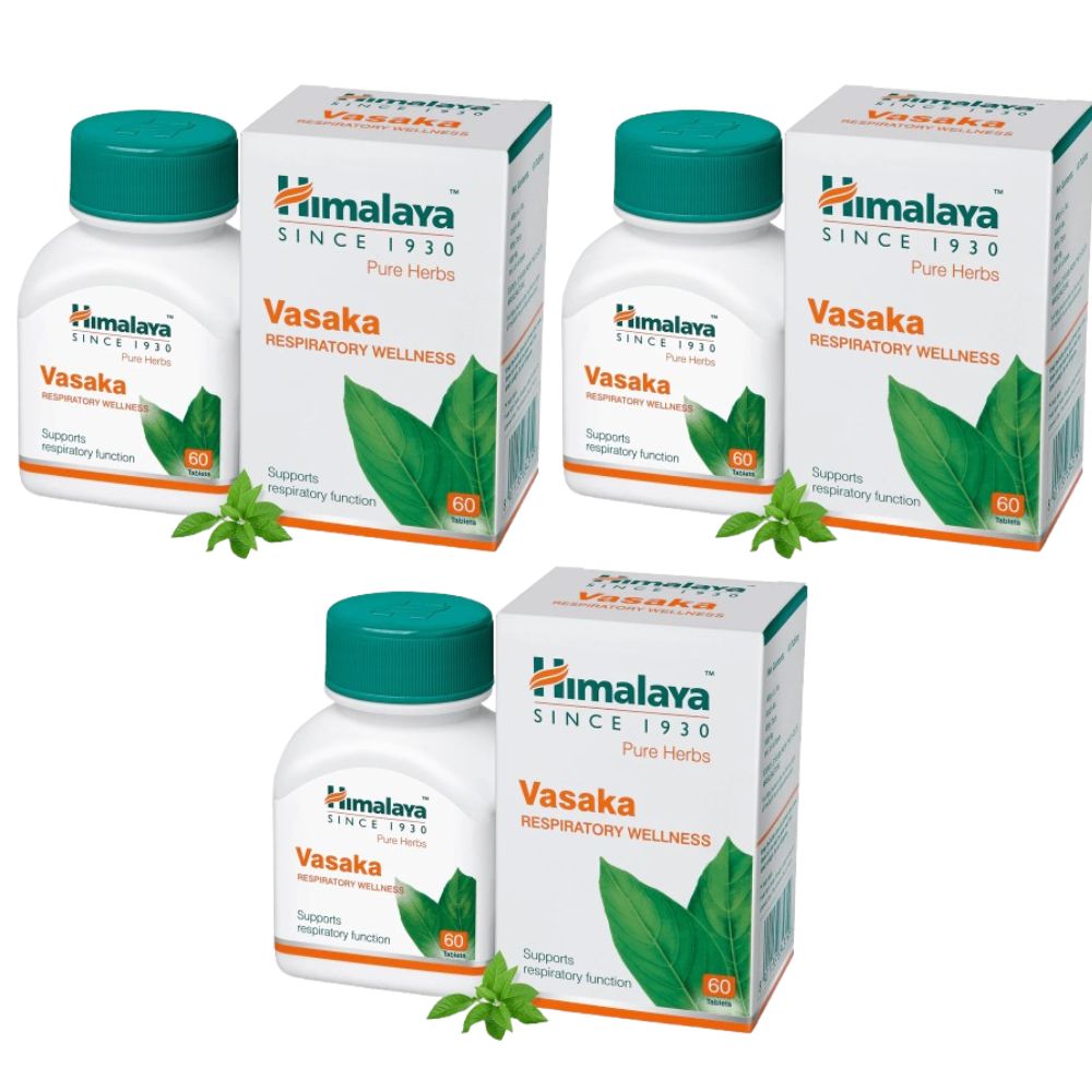 Himalaya Herbals - Vasaka Respiratory Wellness - Distacart