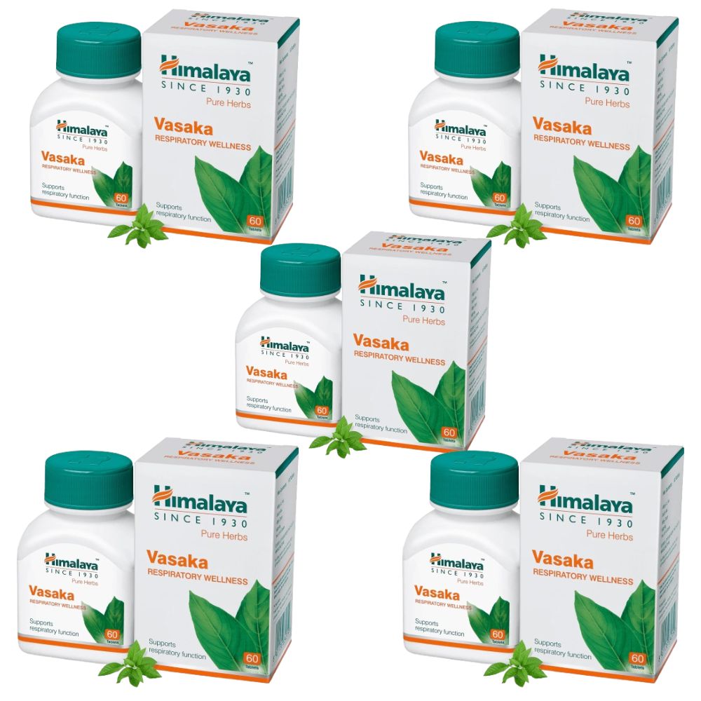 Himalaya Herbals - Vasaka Respiratory Wellness - Distacart