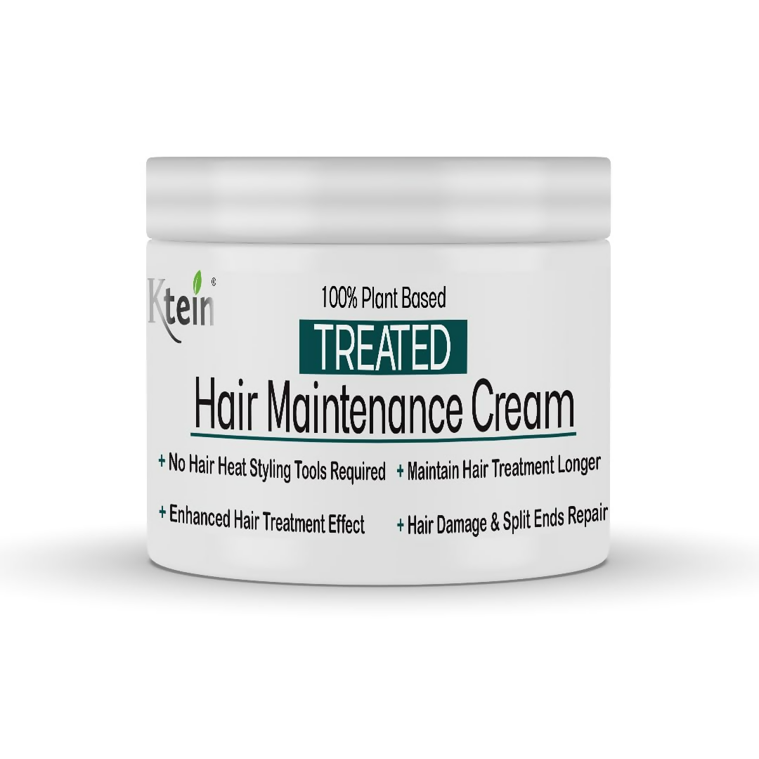 Ktein 100% Plant Based Treated Hair Maintenance Cream Natural - Distacart