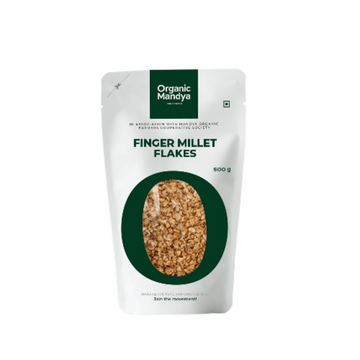 Organic Mandya Ragi / Finger Millet Flakes - Distacart