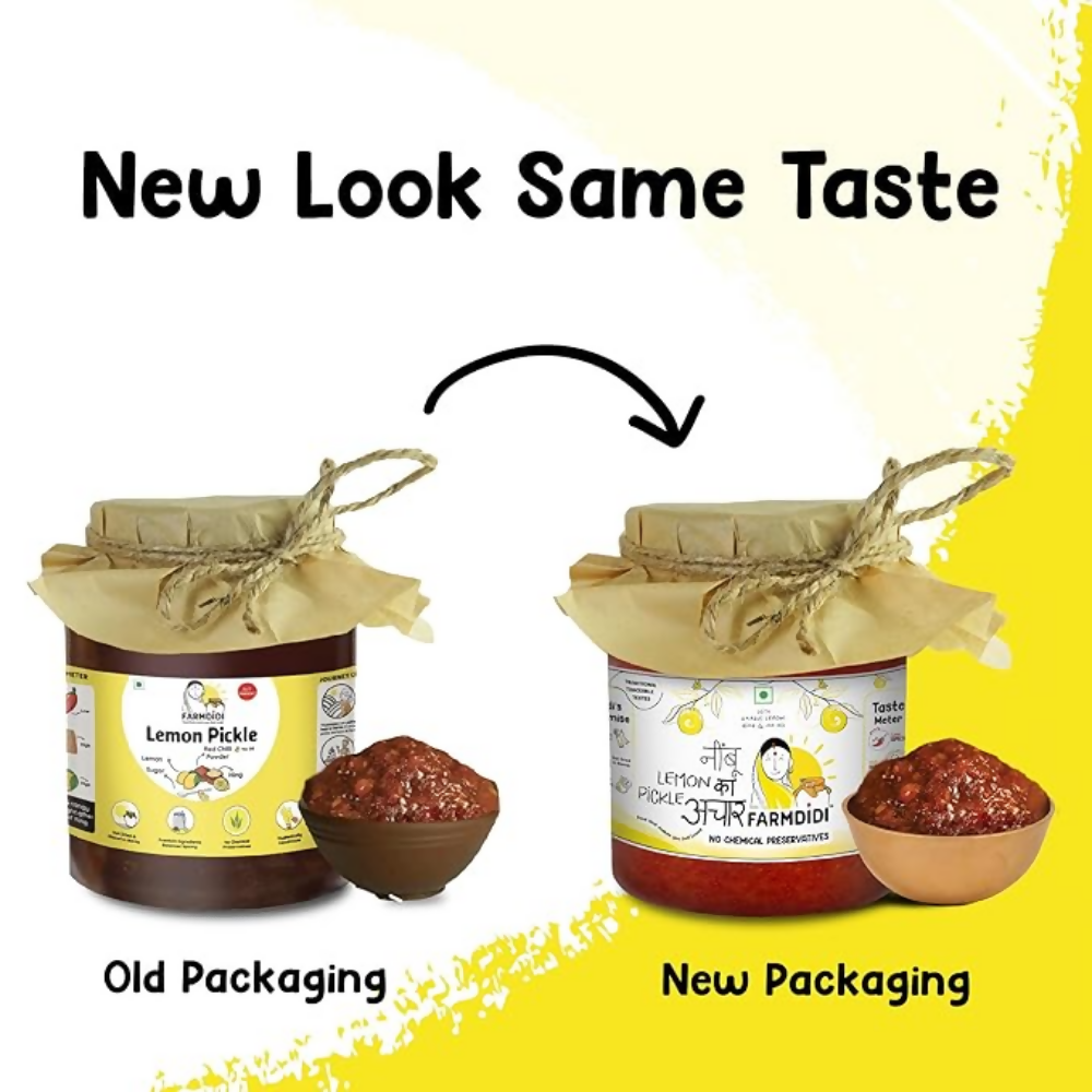 FarmDidi Crushed Lemon Pickle - Lemon - Distacart