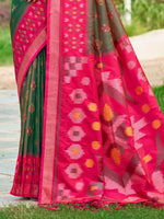 Thumbnail for Astita Mehendi Soft Silk Saree