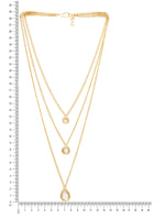 Thumbnail for Ruby Raang Kundan & Gold Layered Necklace