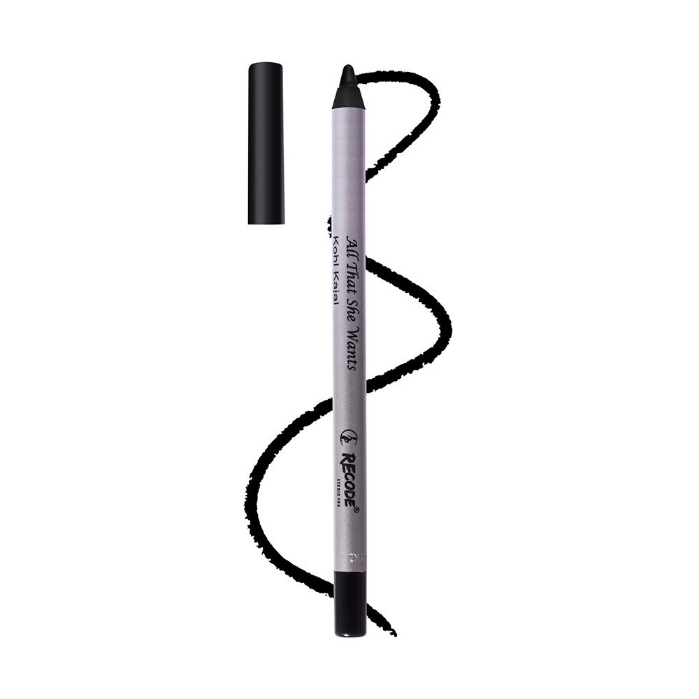 Recode All That She Wants Kajal - Black - Distacart