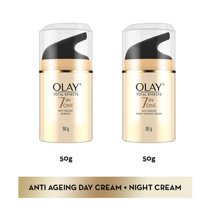 Olay Total Effects Night & Day Cream Combo - Distacart