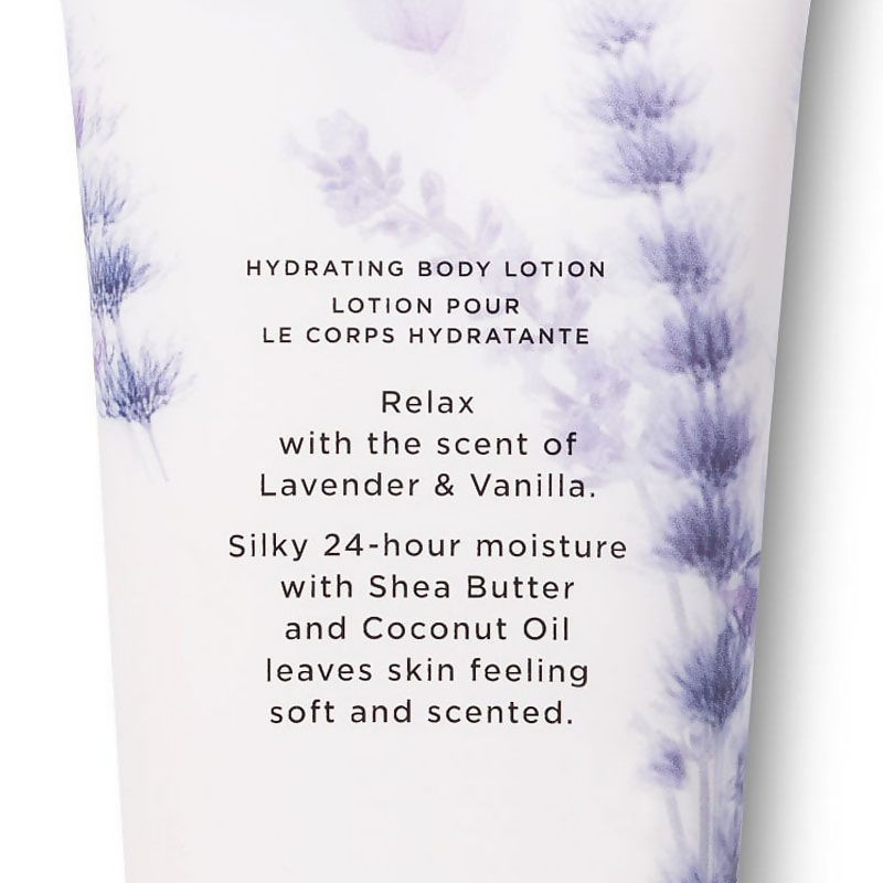 Victoria's Secret Lavender Vanilla Natural Beauty Hydrating Body Lotion - Distacart