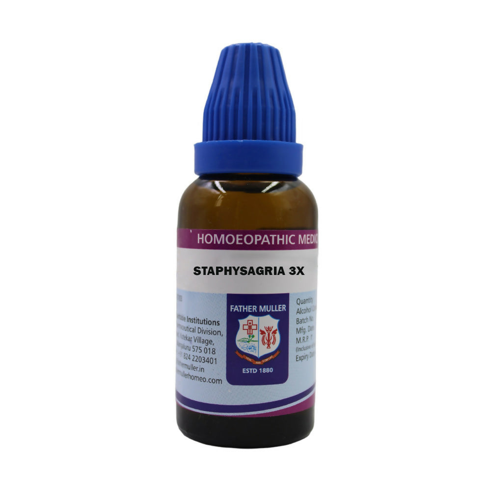 Father Muller Staphysagria Dilution - Distacart