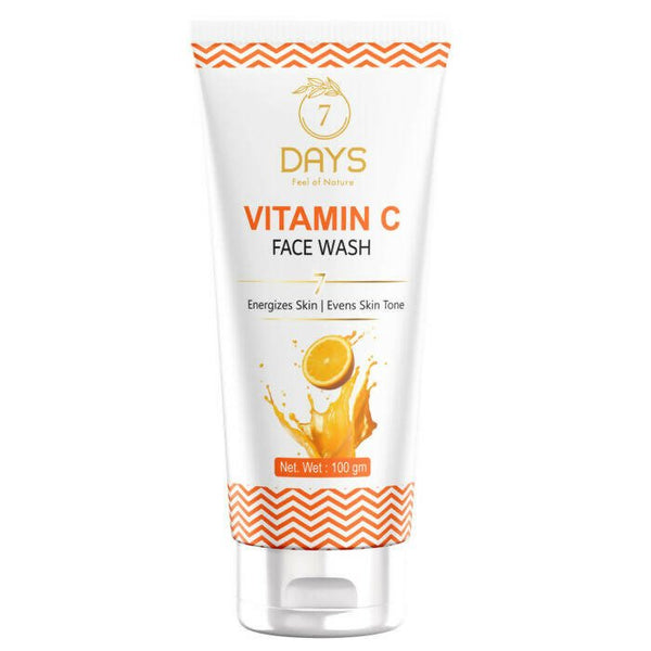 7 Days Vitamin C Face Wash with Turmeric - Distacart