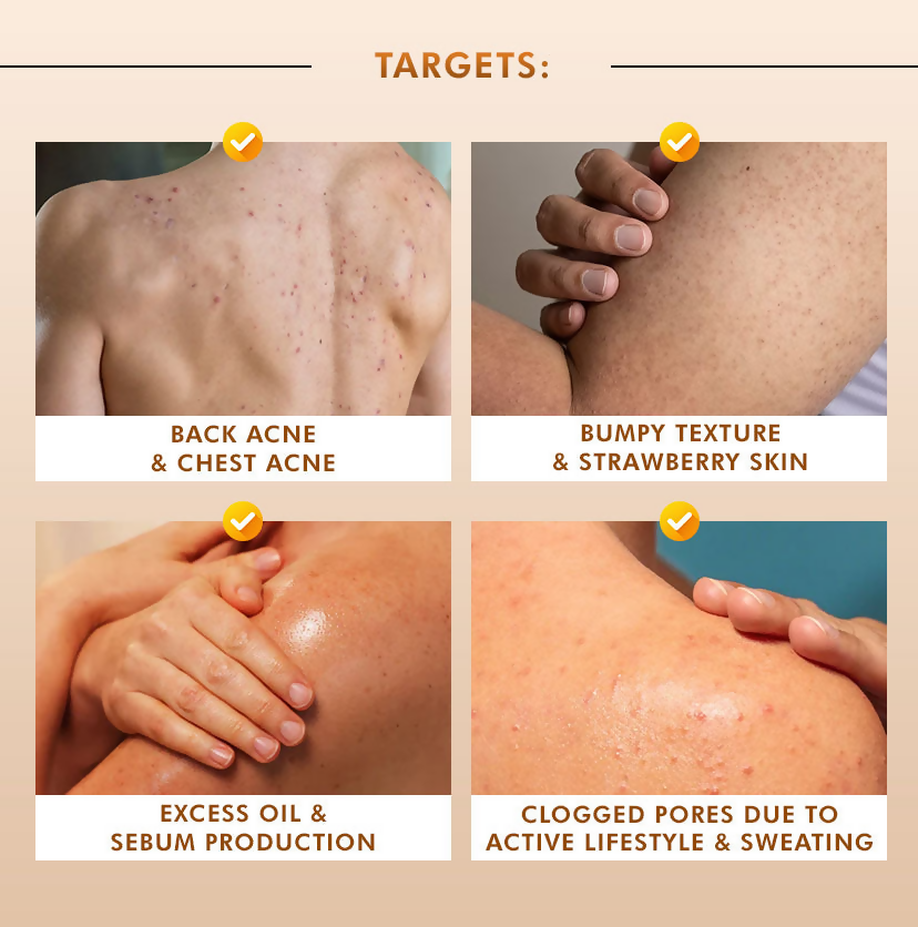 mCaffeine Caramel Crunch Exfoliating Body Wash