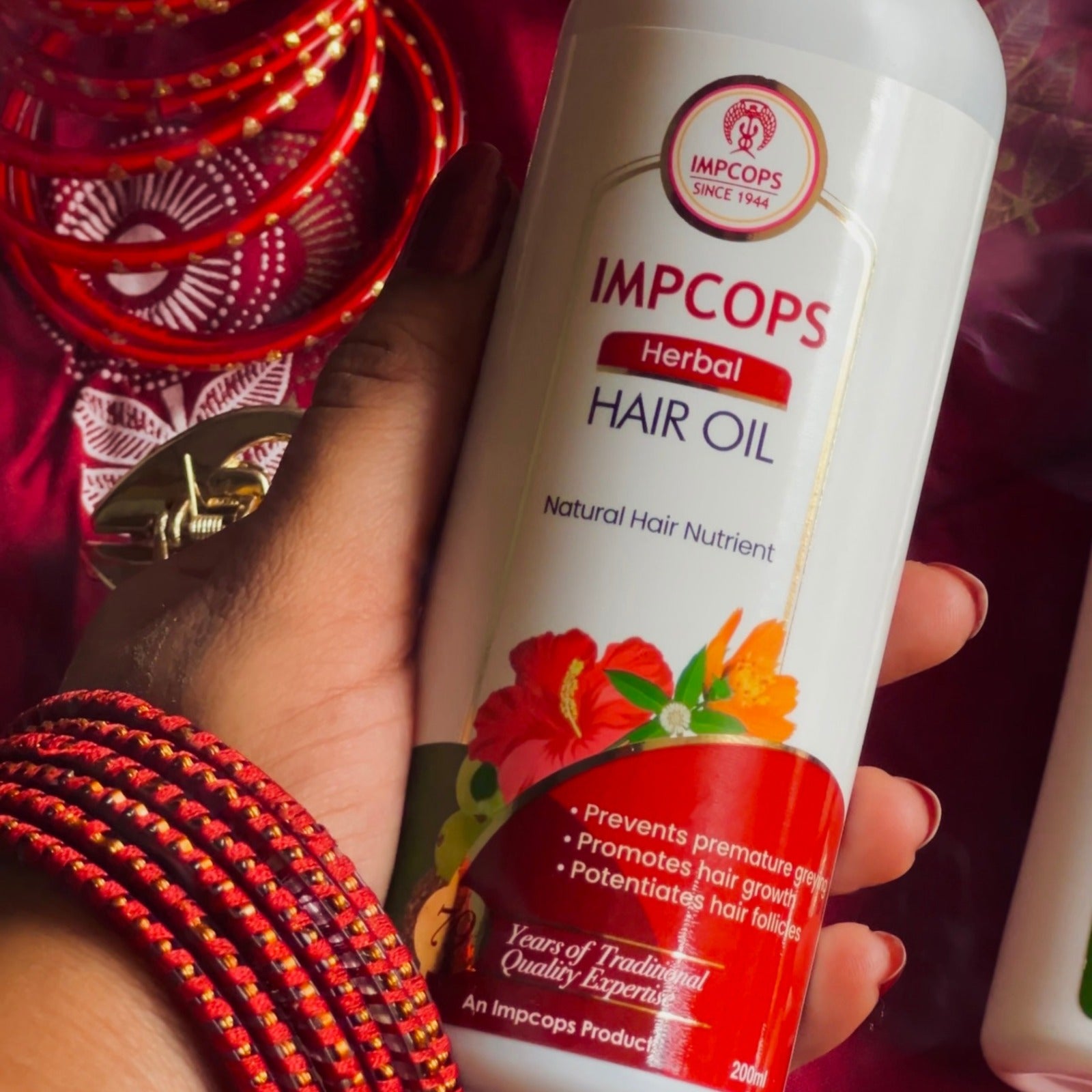 Impcops Herbal Hair Oil - Distacart