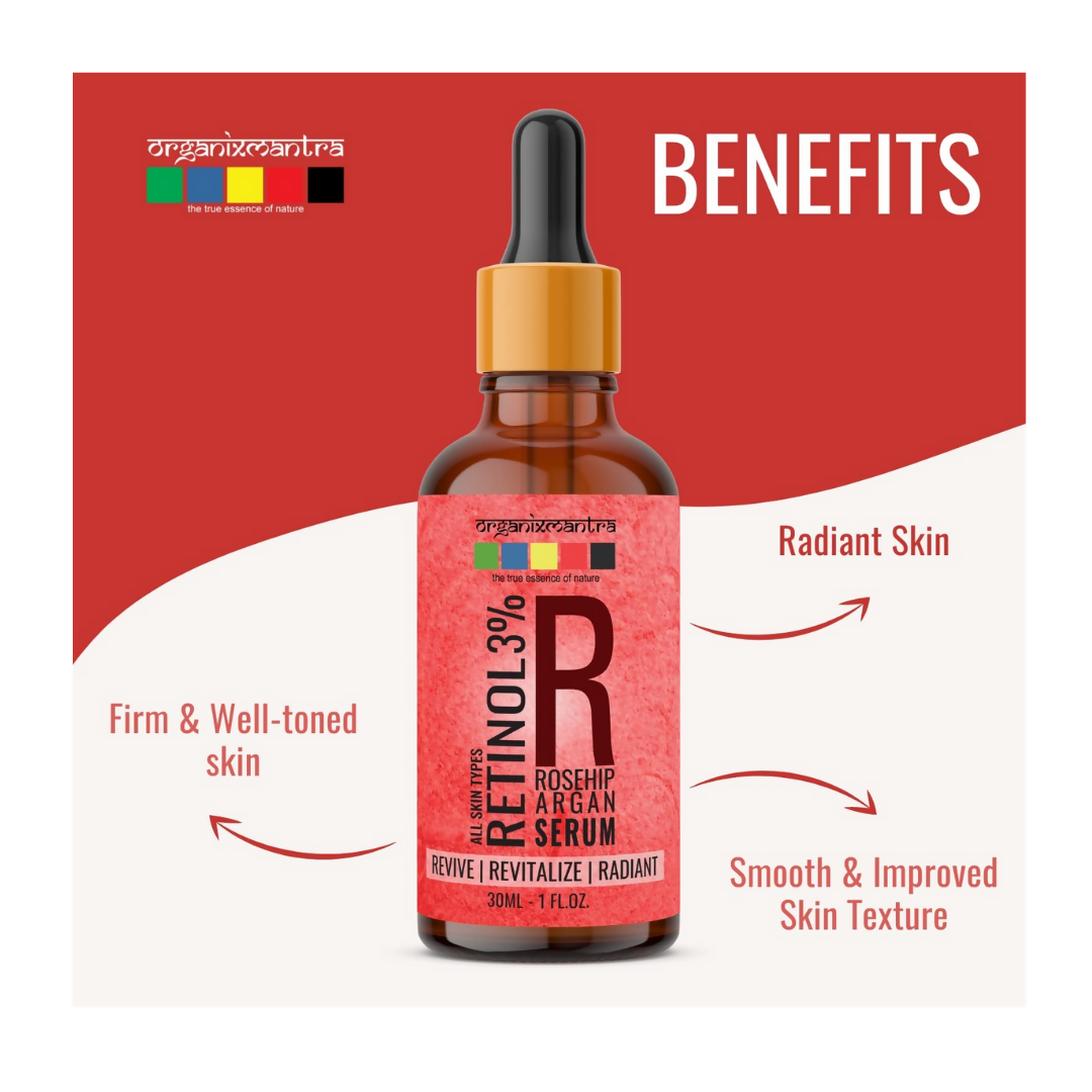 Organix Mantra Retinol Serum 3% for face - Distacart