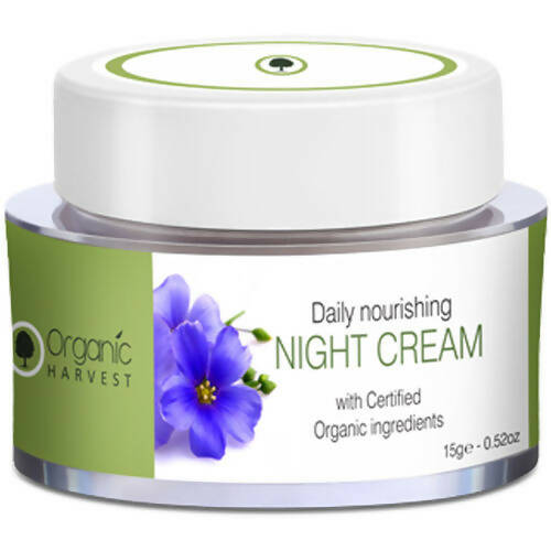 Organic Harvest Brightening Night Cream With Organic Ingredients - Distacart