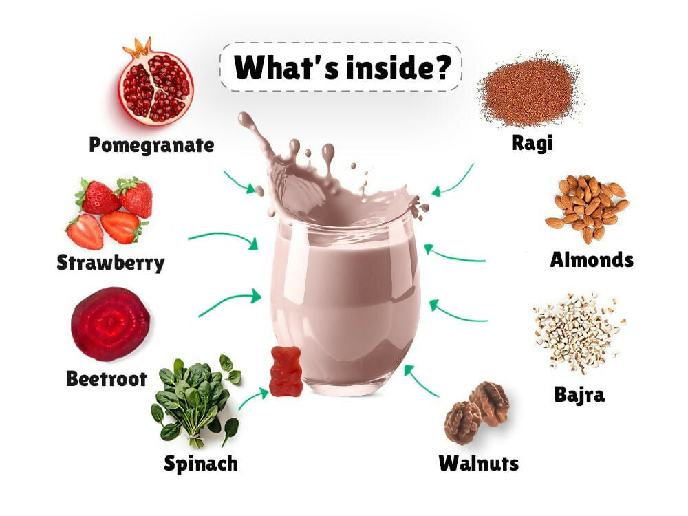 Little Joys Nutrimix Nutrition Powder Belgian Chocolate + Brain Gummies 2 - 6 years Combo