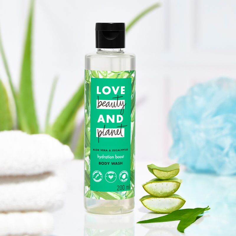 Love Beauty And Planet Aloe Vera & Eucalyptus Refreshing Body Wash - Distacart