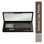 Thumbnail for Keya Seth Aromatherapy Professional Eyebrow Cake Palette 3 Colour - Distacart