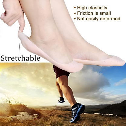 Bronson Professional Smiling Foot Anti Crack Silicone Socks - Dista