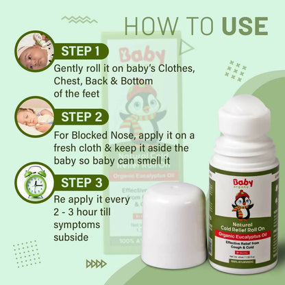 Babyorgano Hing Roll On and Natural Cold Relief Roll On Combo - Distacart