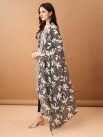 Thumbnail for Embroidered & Printed Kurta With Pant & Printed Dupatta, Black - Hiral Fashion - Distacart